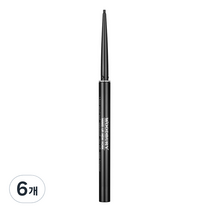 우드버리 스키니젤아이라이너 0.08g, 블랙, 6개