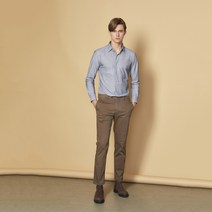 마에스트로 남성용 가먼트다잉 캐주얼 팬츠 MAPA0C102I2
