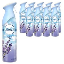 페브리즈 에어 공기탈취제 바닐라 라벤더의 포근함, 275g, 10개