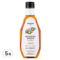 헬스레시피 몽크슈 액상 WITH 알룰로스, 530g, 5개
