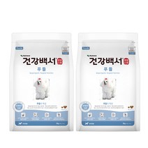 뉴트리나 건강백서 푸들 강아지사료, 뼈/관절 강화, 2kg, 2개