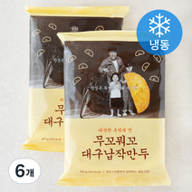 무꼬뭐꼬 대구 납작 만두 (냉동), 260g, 6개