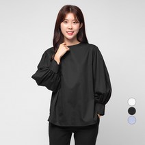 캐럿 여성용 퍼프 소매 블라우스