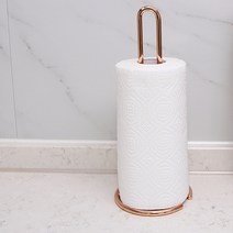 주앤지리빙 키친타올 걸이 주방 스탠딩 홀더, 로즈골드, 1개