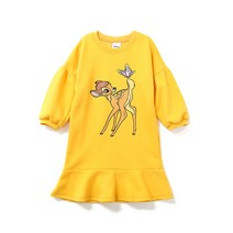 골든래빗 여아용 긴팔 D 사뿐원피스