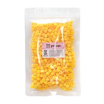 블럭N스토리 디폼블럭 리필 10mm 450p, 노랑