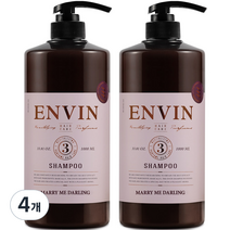 앙방 약산성 퍼퓸 두피샴푸 메리미달링, 4개, 1000ml