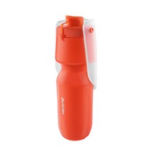 바비온 반려동물 실리콘 산책 댕댕보틀 물병 700ml, 오렌지, 1개