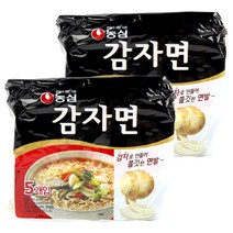 농심 감자면 봉지 117 g, 10개
