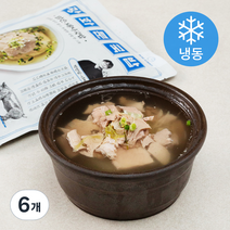 광화문국밥 맑은 돼지국밥 (냉동), 600g, 6개