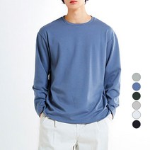 [24FW 신상]스파오 밀라노코튼 루즈핏 긴팔 티셔츠 SPLWE49M03
