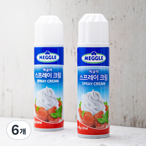 메글레 스프레이 크림, 250g, 6개