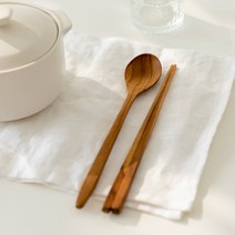티크 수저 젓가락 소 세트, 스푼 + 젓가락
