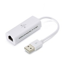 [usb랜선] 림스테일 USB 유선 랜카드 노트북용 화이트