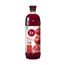 청정원 홍초 100% 자연발효초 사용 석류, 1.5L, 1개