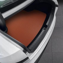 지엠지모터스 퀼팅 가죽 트렁크매트 풀세트, 현대 그랜저 GN7 (2023년~), 브라운