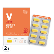 한삼인 나를 위한 멀티비타민 & 미네랄 78g, 2개