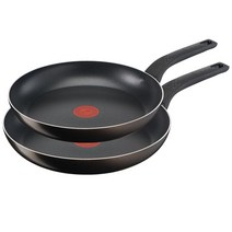 테팔 티타늄 액티쿡 후라이팬 2종세트, 블랙커피, 프라이팬 28cm + 30cm