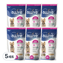 올리브 센서티브 강아지 건식사료 6p, 닭, 50g, 5세트