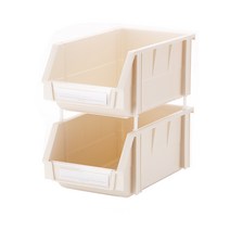 리메이크 모듈형 팬트리 수납박스, 아이보리, 2개