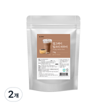 네이쳐티 얼그레이 밀크티 파우더, 1kg, 1개입, 2개