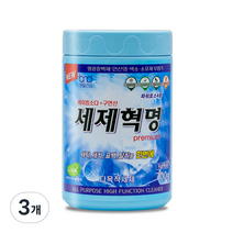 세제혁명 프리미엄 다목적 세제, 700g, 3개