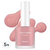 어퓨 과즙팡 워터 블러셔 8g, PK03 내마음을구아바, 5개