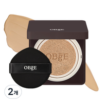 OBge 퍼펙트 옴므 쿠션 SPF50+ PA+++ 15g, 2호 베이지, 2개