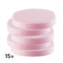 다매다매 클렌징 해면 스폰지, 핑크, 15개