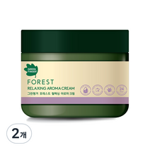 그린핑거 포레스트 릴랙싱 아로마 크림, 300g, 2개
