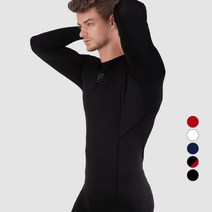 아르메데스 남성용 매쉬 긴팔 테크 핏 언더레이어 R-142