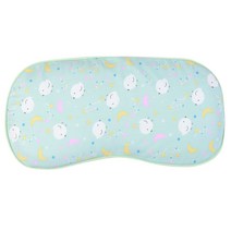 화모 모달 3D 에어 매쉬 분리형 땅콩 베개 + 커버 세트, 달빛병아리