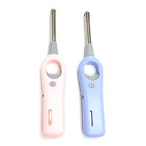 캔들라이터 22cm, 핑크, 스카이블루, 2개입