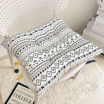 오가니코 포인트 폭신한 쿠션 방석