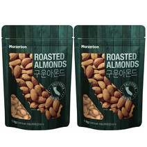 머거본 구운 아몬드, 1kg, 2개