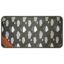 한일 구르미 극세사 전기방석, 2인용(44 x 87 cm)