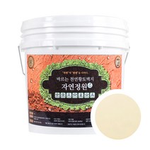 바른황토 바르는 천연황토벽지 자연정원 페인트 10L, 베이지