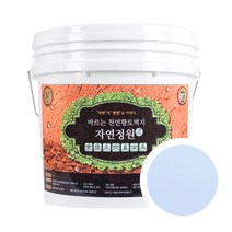 바른황토 바르는 천연황토벽지 자연정원 페인트 10L, 연파랑, 1개