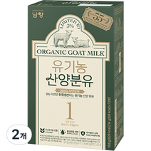 유기농 산양분유 스틱 1단계 0~6개월 168g, 12개입, 2개