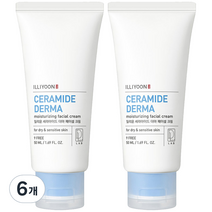 일리윤 세라마이드 더마 페이셜 크림, 50ml, 6개