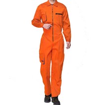 미화부장 일체형 스즈끼 작업 정비복, 03 오렌지