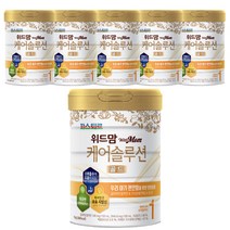위드맘 케어솔루션 골드 분유 1단계, 750g, 6개