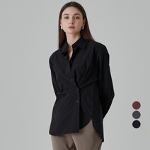 ELLE PARIS 언발란스 버튼 셔츠