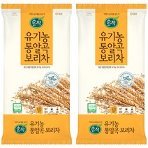 순작 유기농 통알곡 보리차, 1kg, 2개