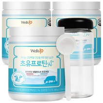 로엘 웰업 마시는 고단백질 초유프로틴 A+ 280g 3입 + 스푼 + 보틀, 1세트