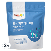 탐사 강아지 뉴트리션 트릿 피부케어 300g, 오메가 3 지방산, 2개, 피부/털개선
