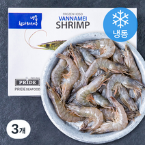프라이드 흰다리새우 (냉동), 500g, 3개