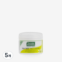 써스데이플랜테이션 티트리 페이스 크림, 65g, 5개