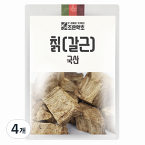 조은약초 프리미엄 칡 갈근, 300g, 4개