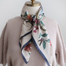 바비수 파인트 플라워 스카프 + 선물케이스 세트